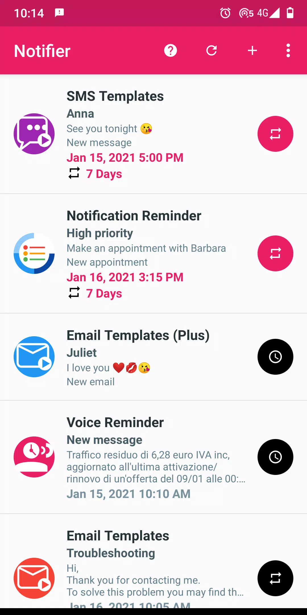 Fake Notifications स्क्रीनशॉट 4