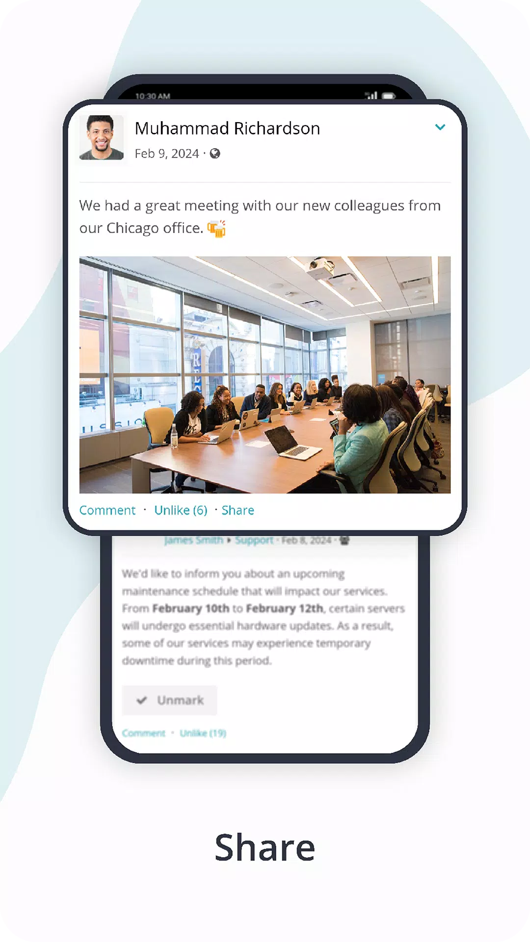 HumHub Ảnh chụp màn hình 2