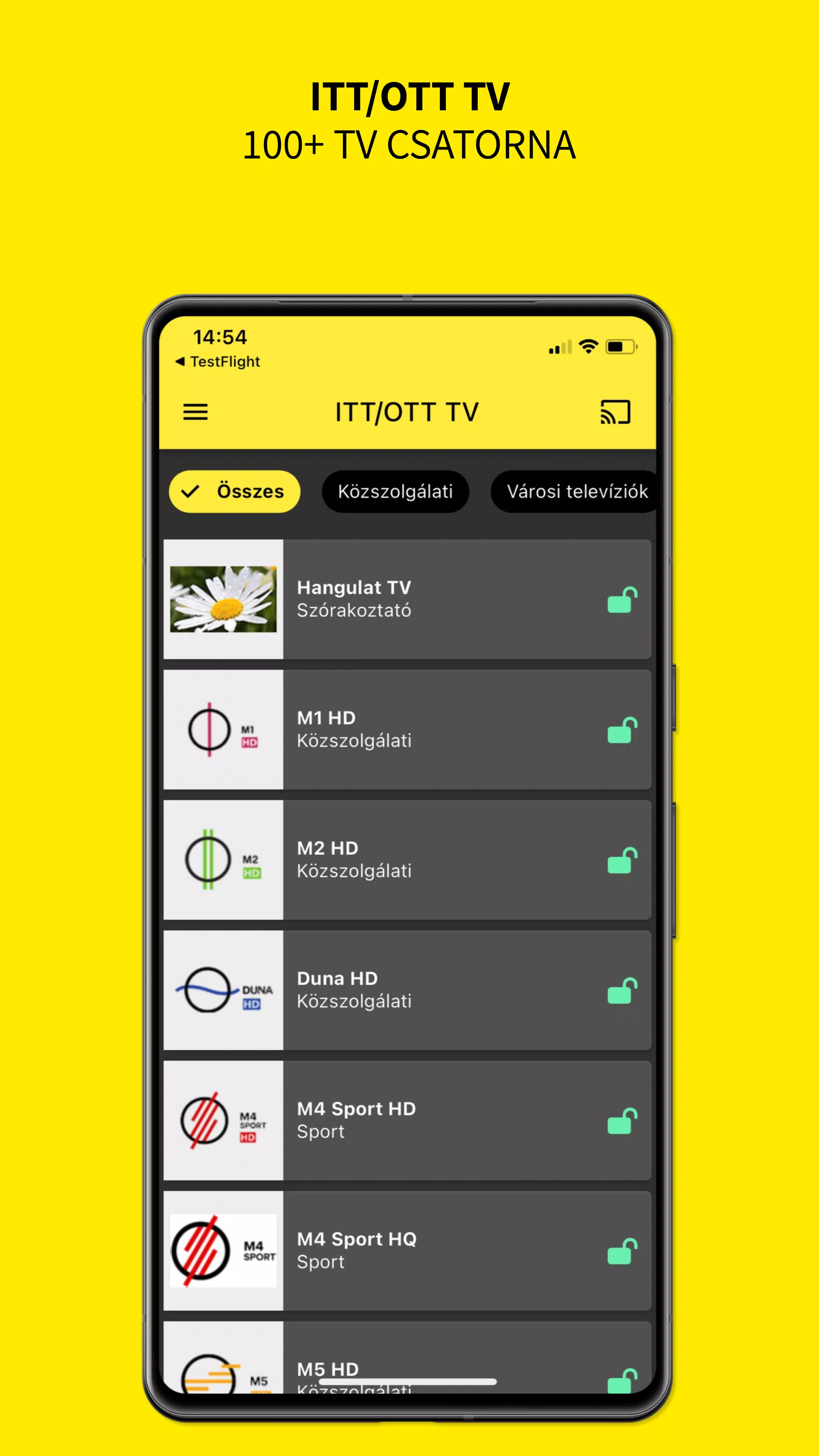 IttOtt Tv Capture d'écran 1