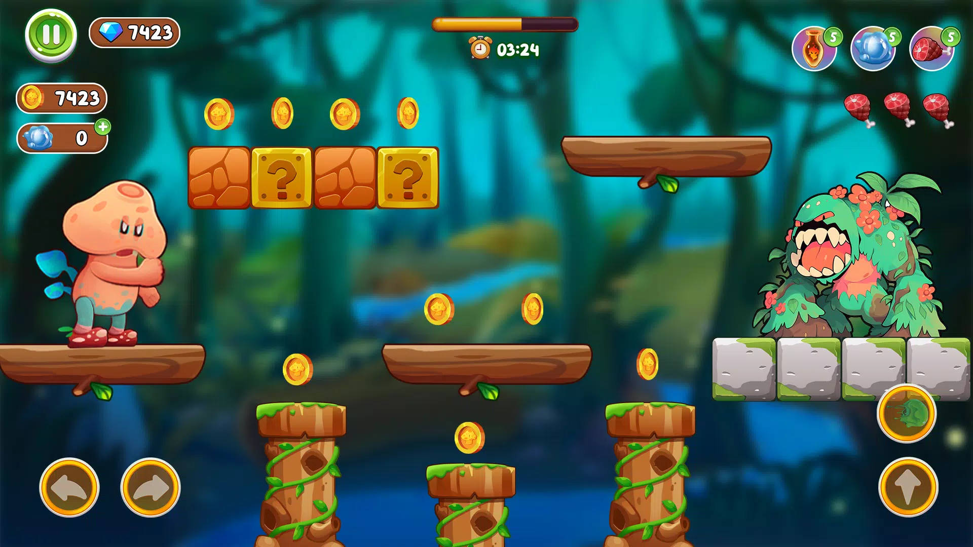 Mushroom War: Legend Adventure應用截圖第4張