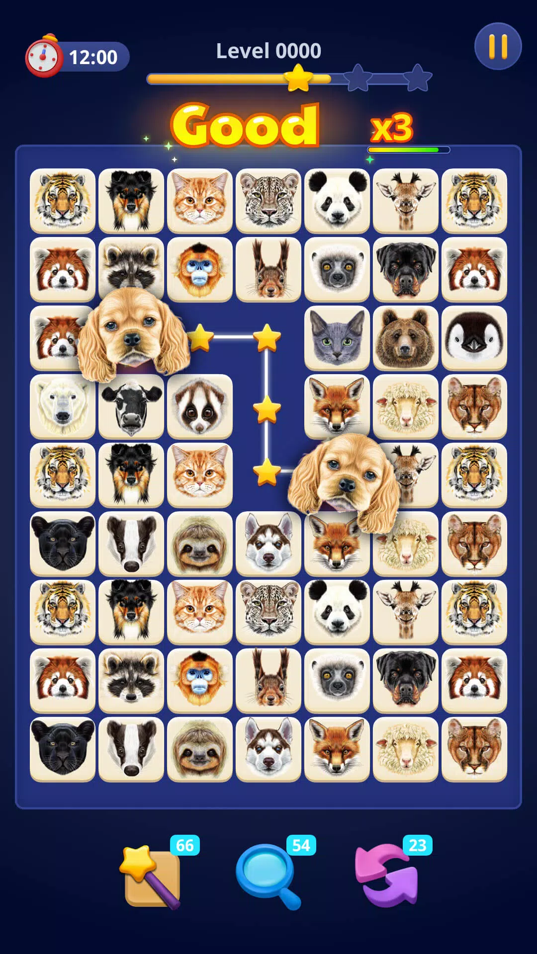 Animal Onet- Tile Connect ภาพหน้าจอ 1