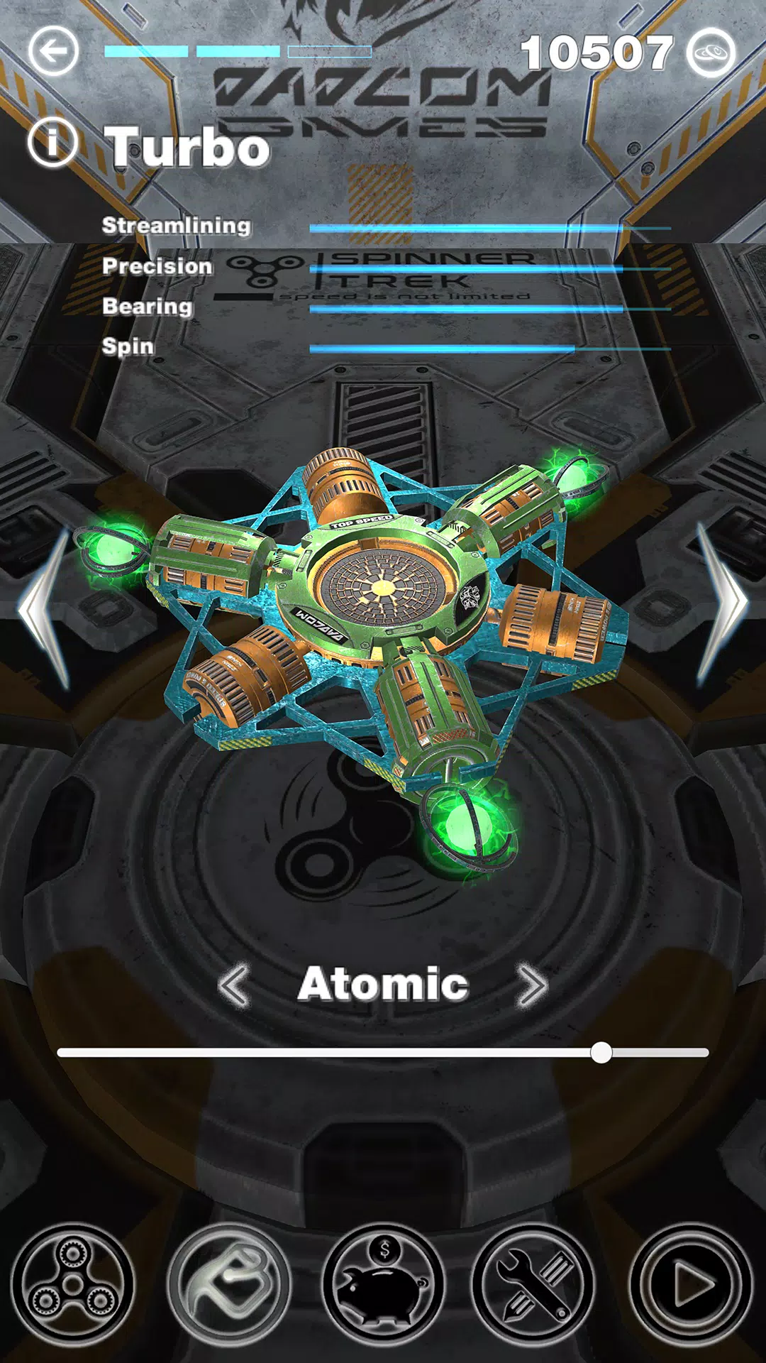 Fidget Spinner using Accelerom应用截图第2张