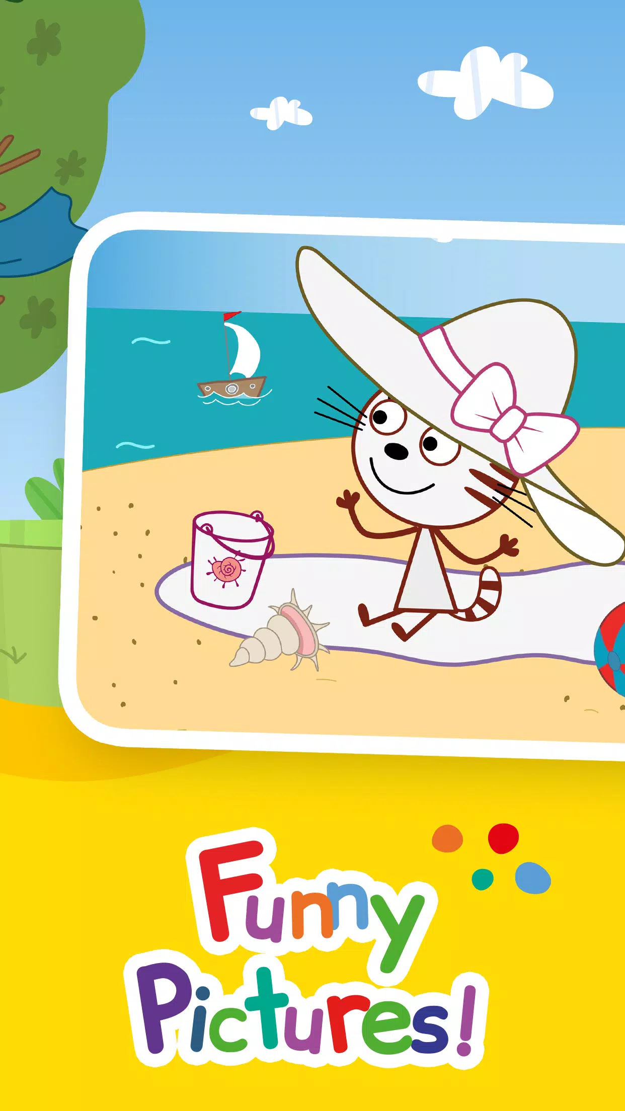 Kid-E-Cats: Draw & Color Games Screenshot 2