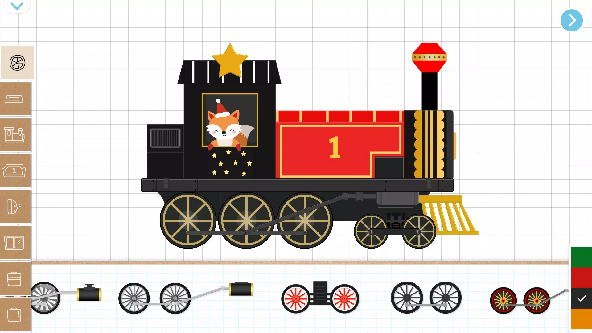 Christmas Train Game For Kids應用截圖第3張
