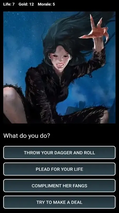 Dungeons and Decisions RPG Tangkapan skrin 2