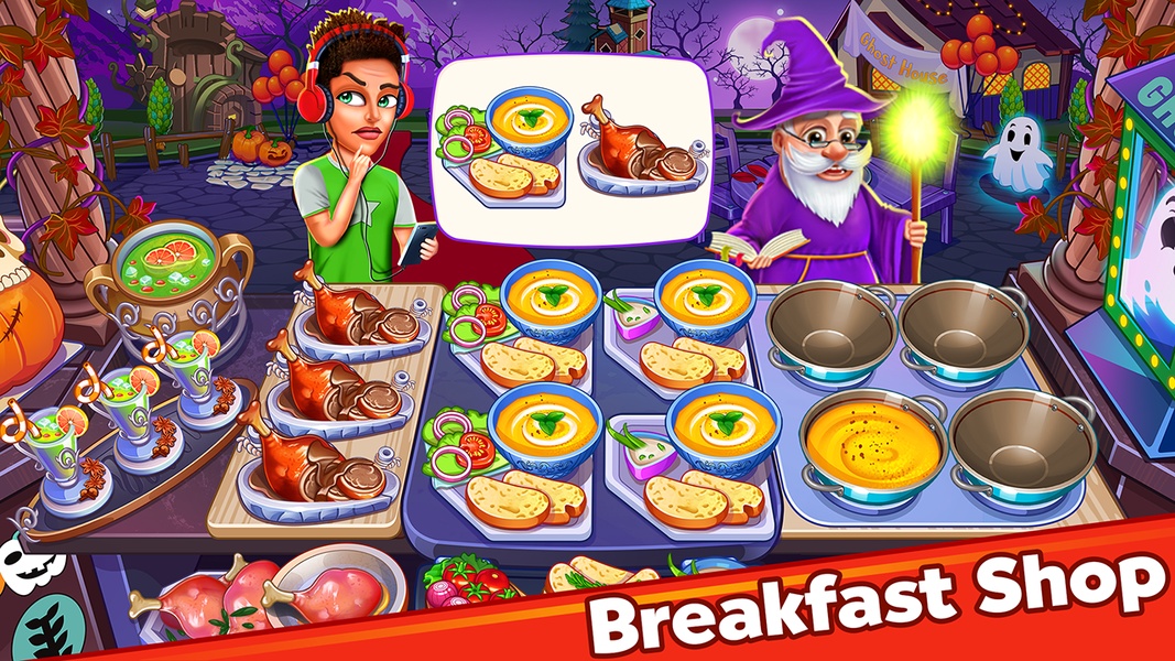 Halloween Madness Cooking Game Tangkapan skrin 3