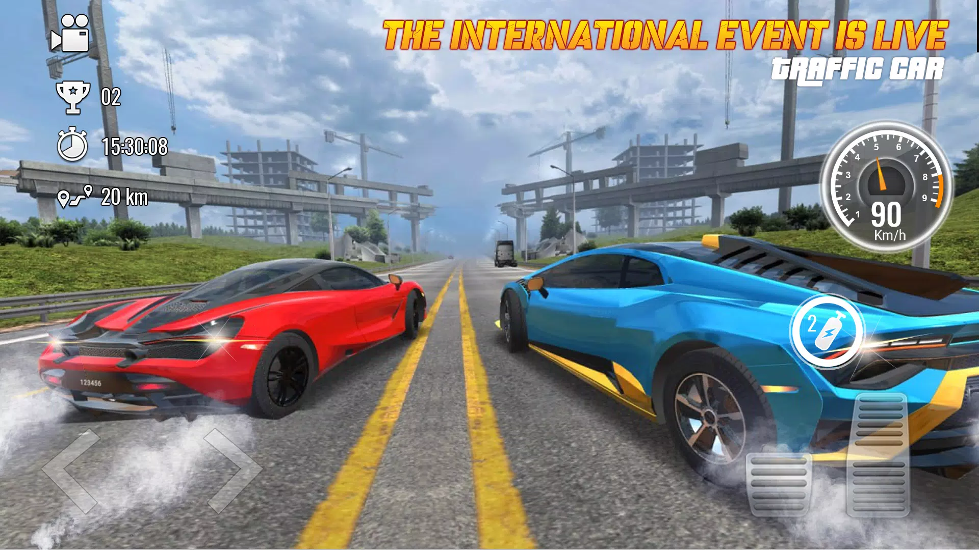 Ultimate Traffic Driving Car 스크린샷 1