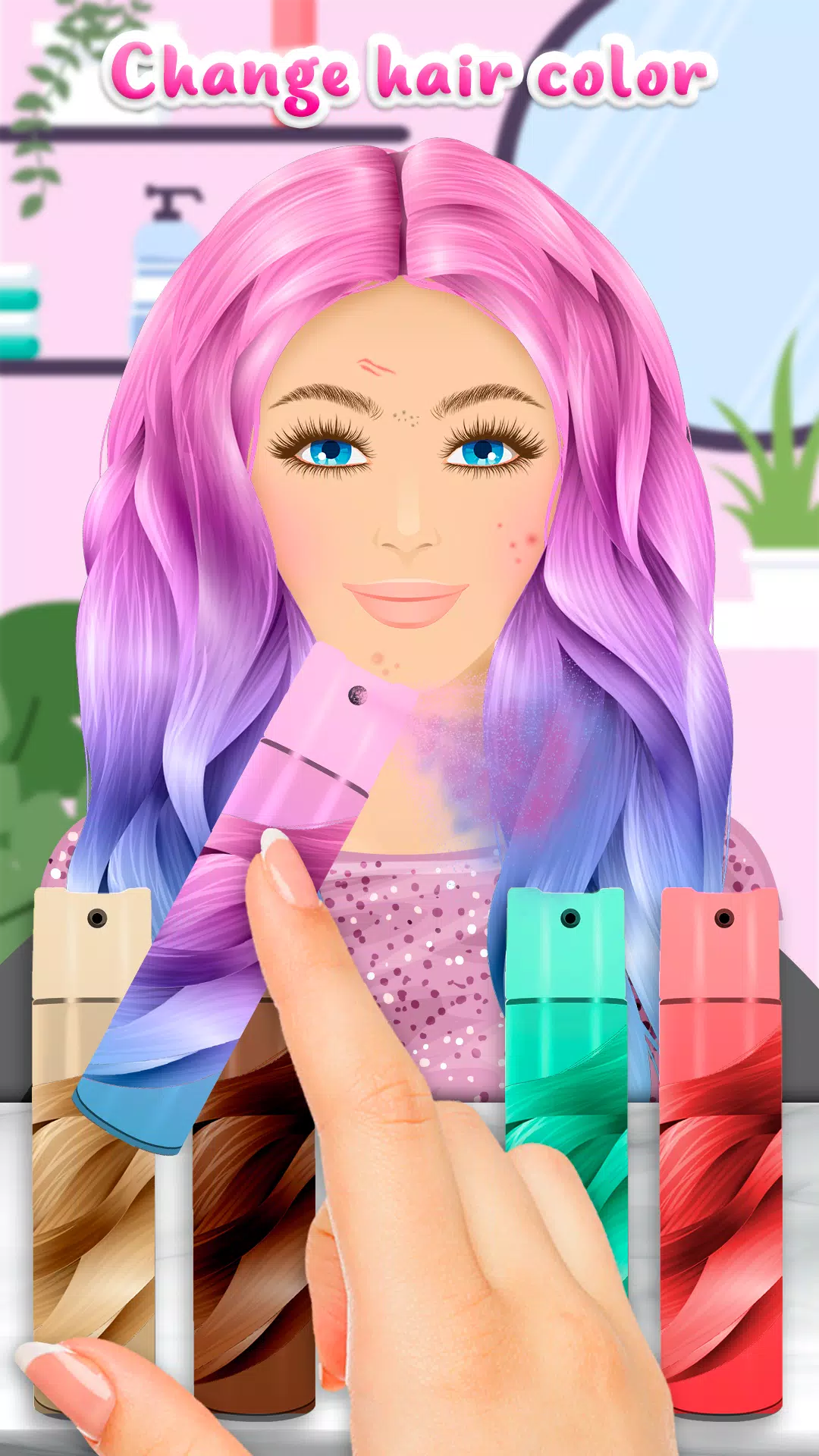 Makeup Beauty Salon Game Girls Capture d'écran 4