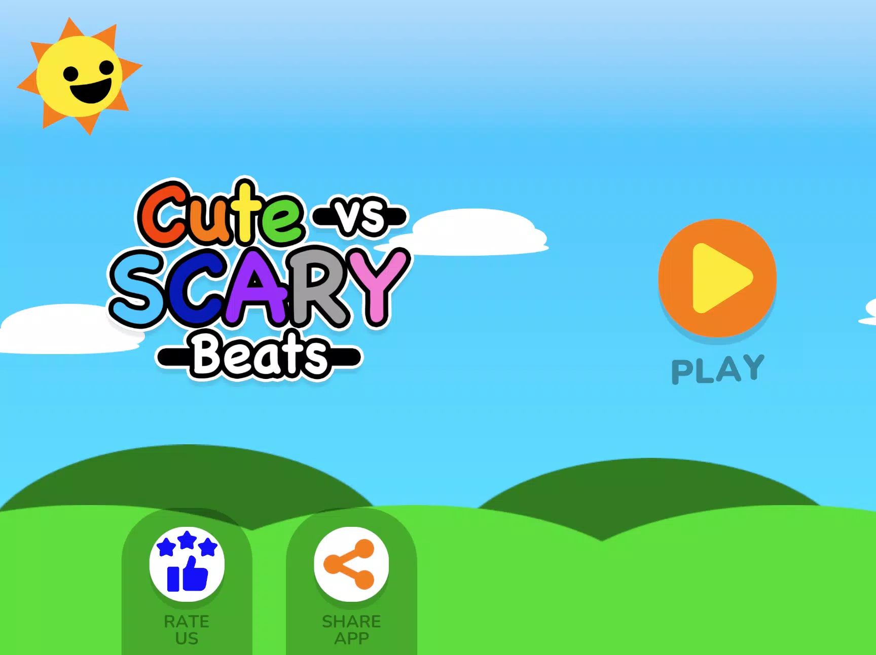 Cute vs Scary Beats Schermafbeelding 3