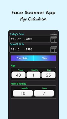 Face Scanner - Age Calculator應用截圖第2張