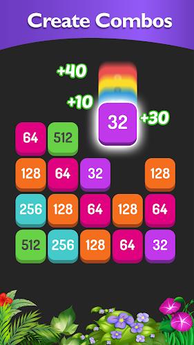 Match the Number - 2048 Game Скриншот 1