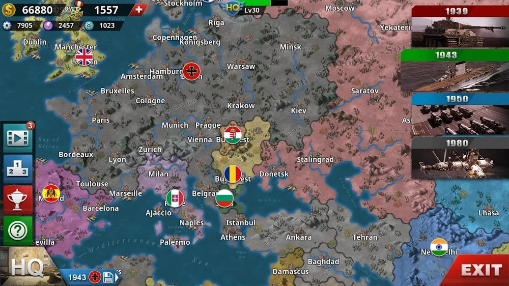 World Conqueror 4 Mod Capture d'écran 2