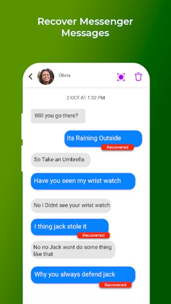 All Recover Deleted Messages स्क्रीनशॉट 3