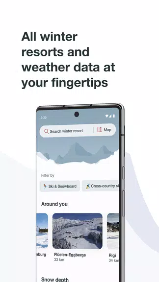 Swiss Snow Captura de tela 1