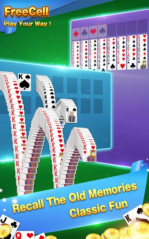 Solitaire - FreeCell Card Game スクリーンショット 1