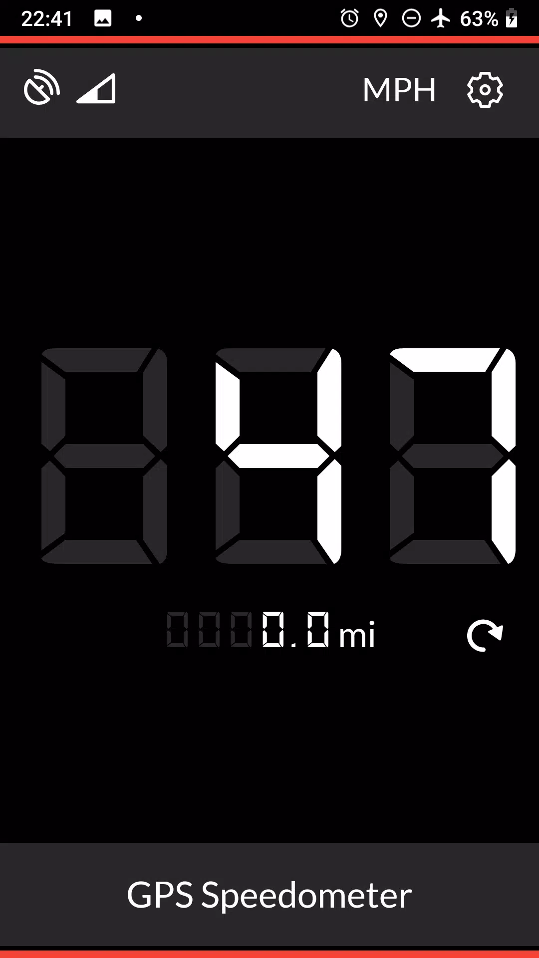 GPS Speedometer应用截图第3张