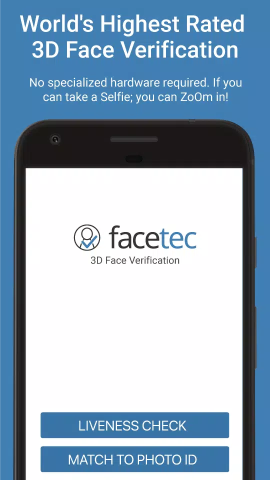 FaceTec Demo スクリーンショット 1