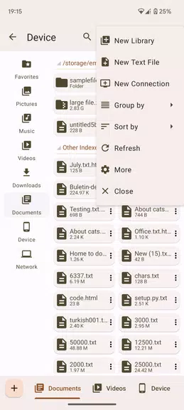 Oojao Files Manager Ekran Görüntüsü 3