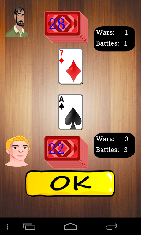War - Playing Cards Free ภาพหน้าจอ 1