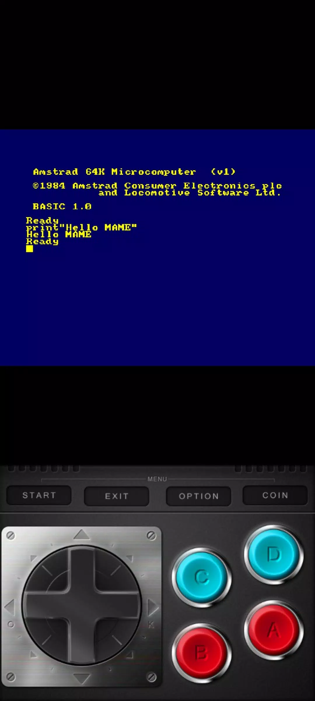 Schermata MAME4droid  2024 (0.270) 4