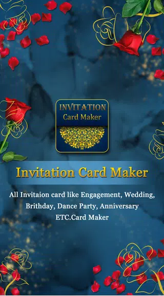 Invitation Card Maker - RSVP Screenshot 1