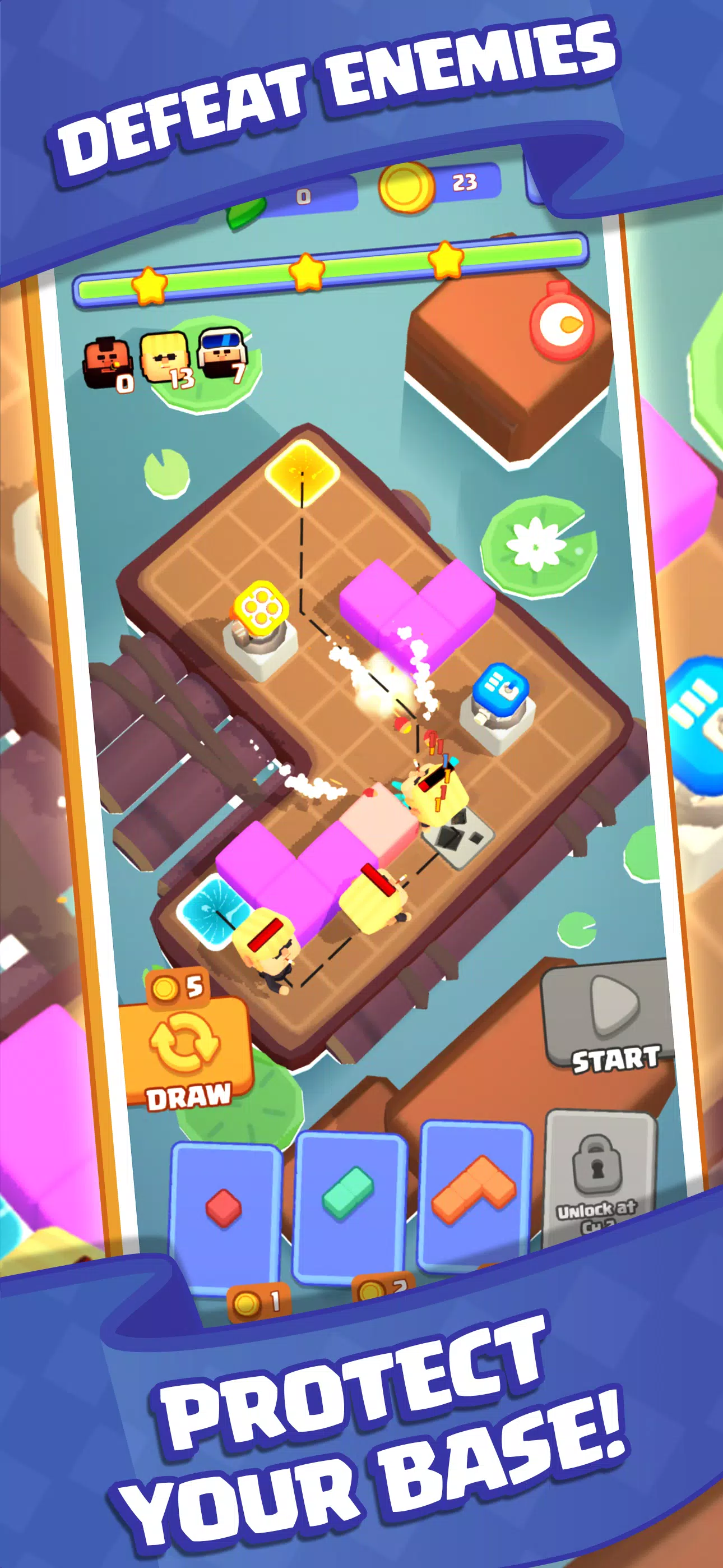 Block Blast: Tower Defense ဖန်သားပြင်ဓာတ်ပုံ 2