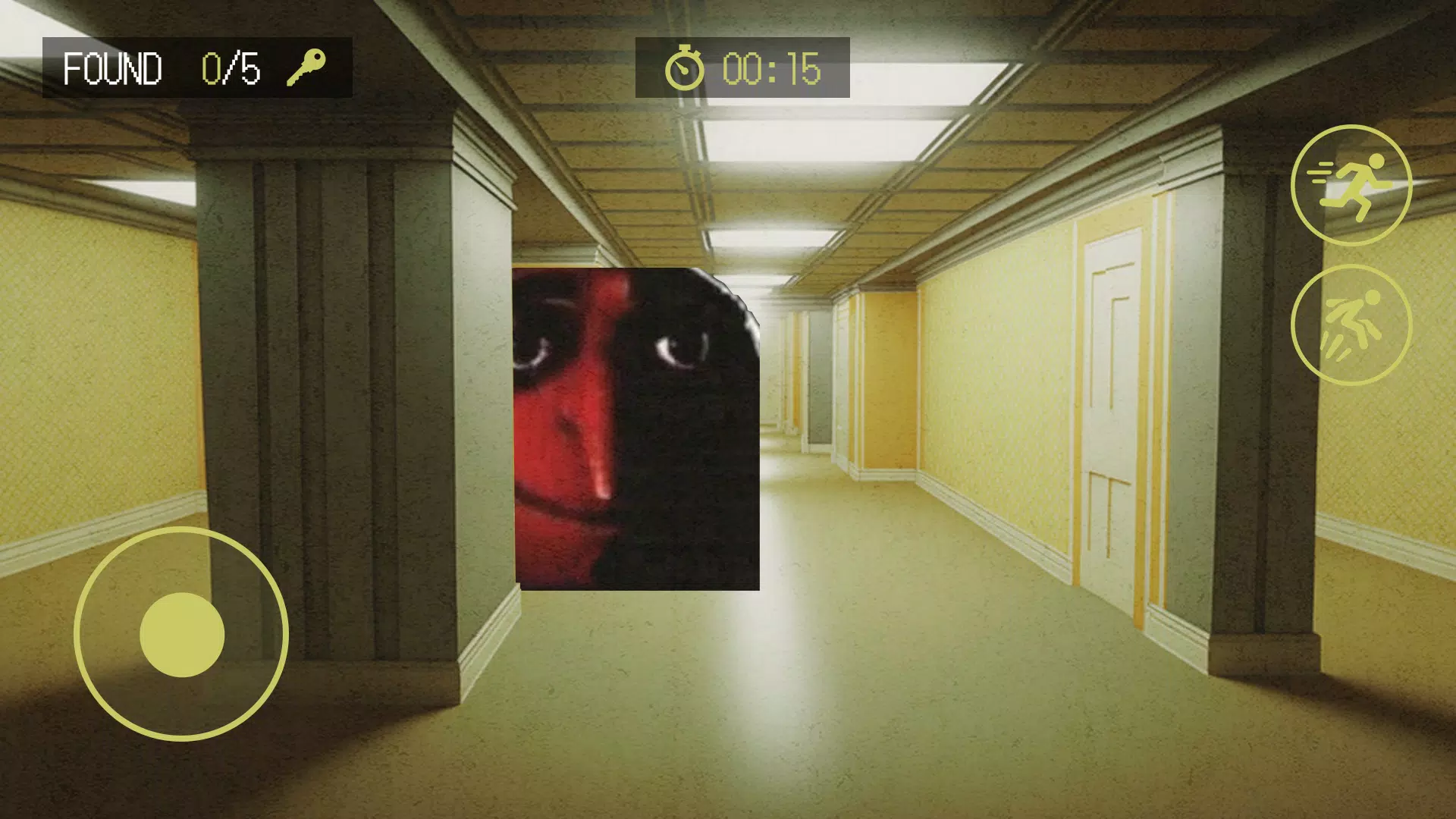 Meme Horror: Backrooms Escape Ekran Görüntüsü 1