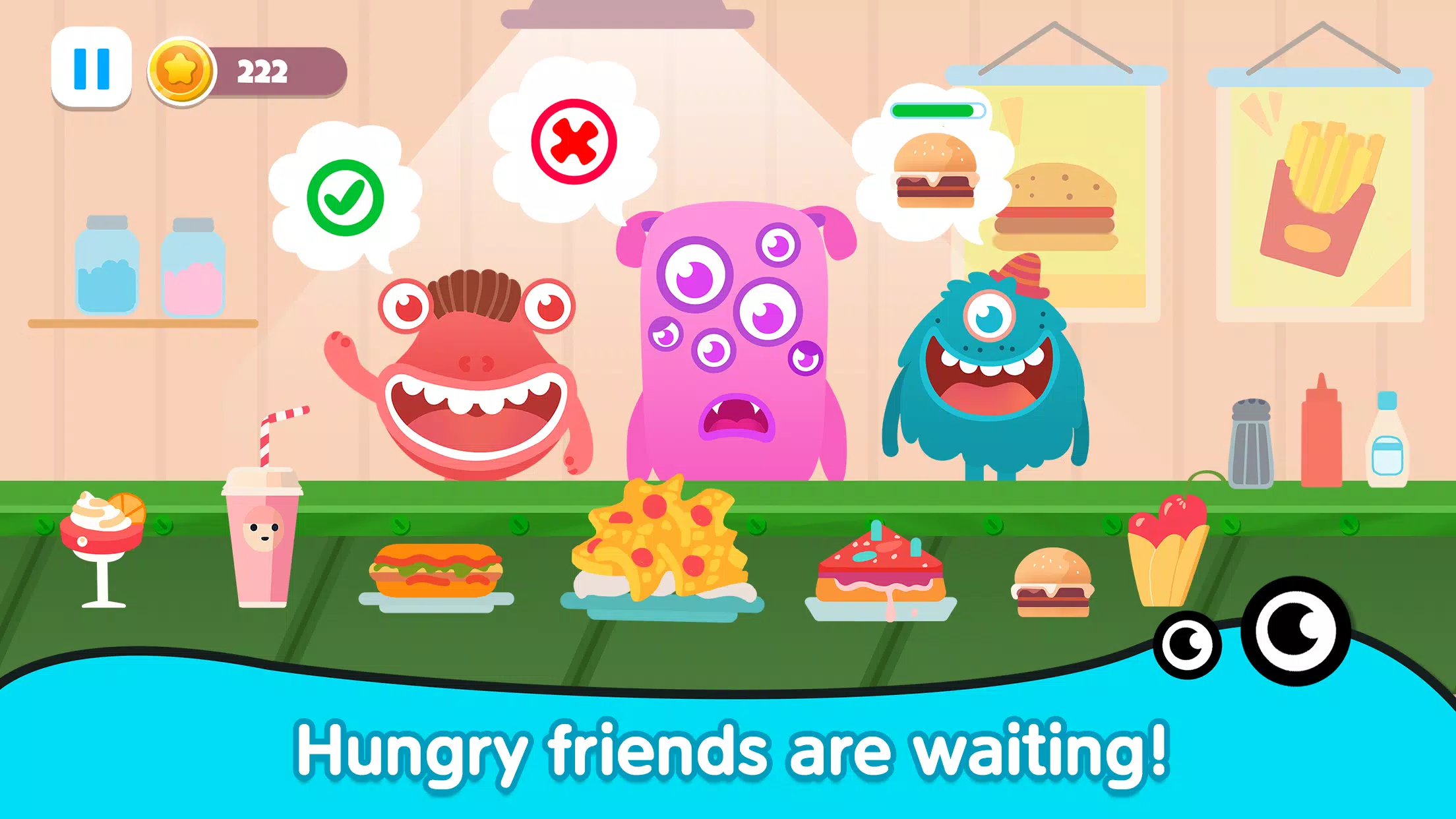 Kitchen monster games for kids Tangkapan skrin 4