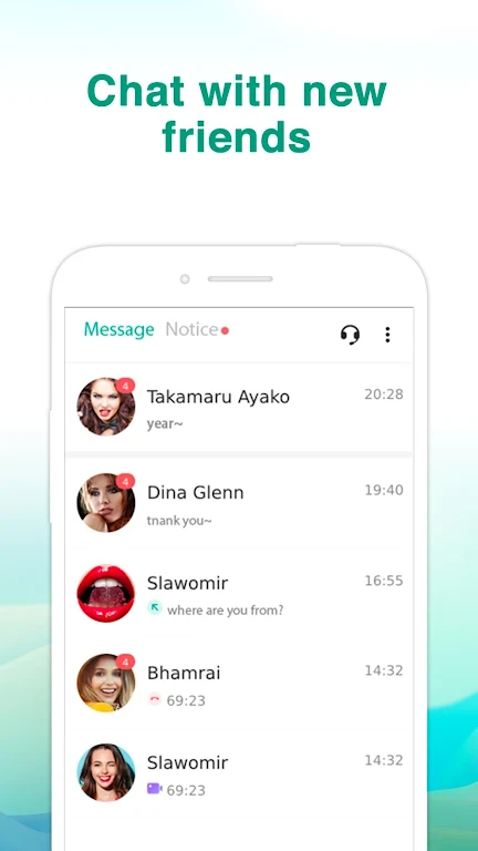 Peppermint Pro -VideoChat, LiveChat Tangkapan skrin 2