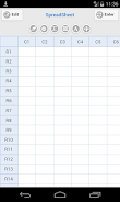 Simple Spreadsheet Ảnh chụp màn hình 1