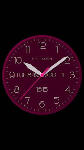 Modern Analog Clock-7 Скриншот 1