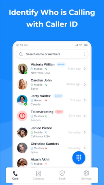 Show Caller ID & Spam Blocker Screenshot 4