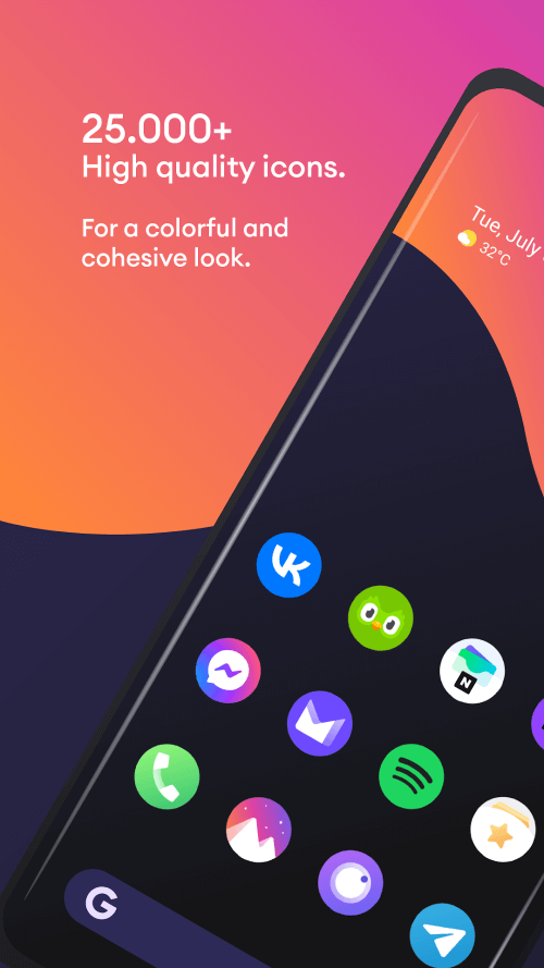 Australis - Icon Pack Mod Captura de pantalla 1