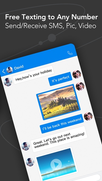 Unlimited Texting, Calling App Screenshot 4