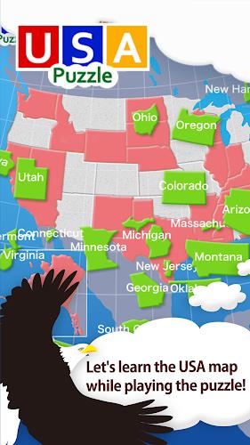 USA Map Puzzle應用截圖第1張