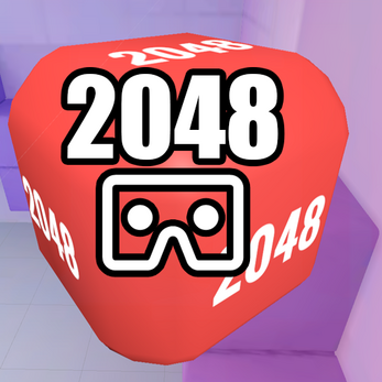 2048 3D CardBoard Game ဖန်သားပြင်ဓာတ်ပုံ 1