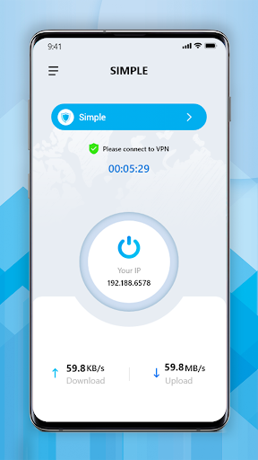 Simple VPN Master ภาพหน้าจอ 1