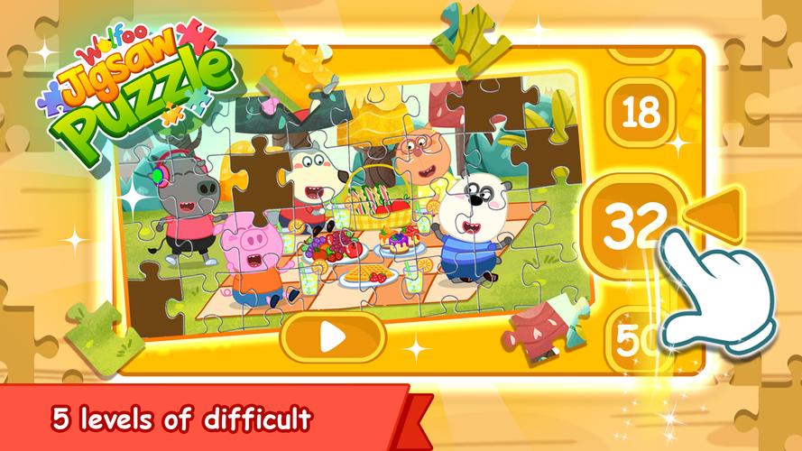 Wolfoo Jigsaw Puzzle应用截图第4张