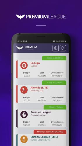 Premium League Fantasy Game Screenshot 2