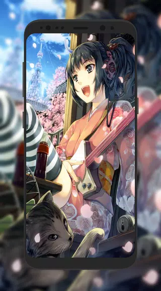 Papel de parede anime Captura de tela 1