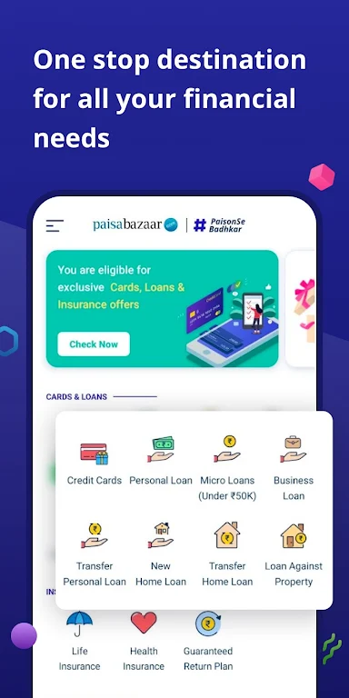 CreditScore, CreditCard, Loans 스크린샷 1