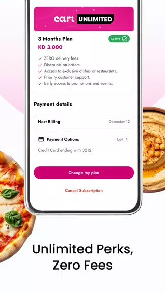 Cari: The best food delivered 스크린샷 2