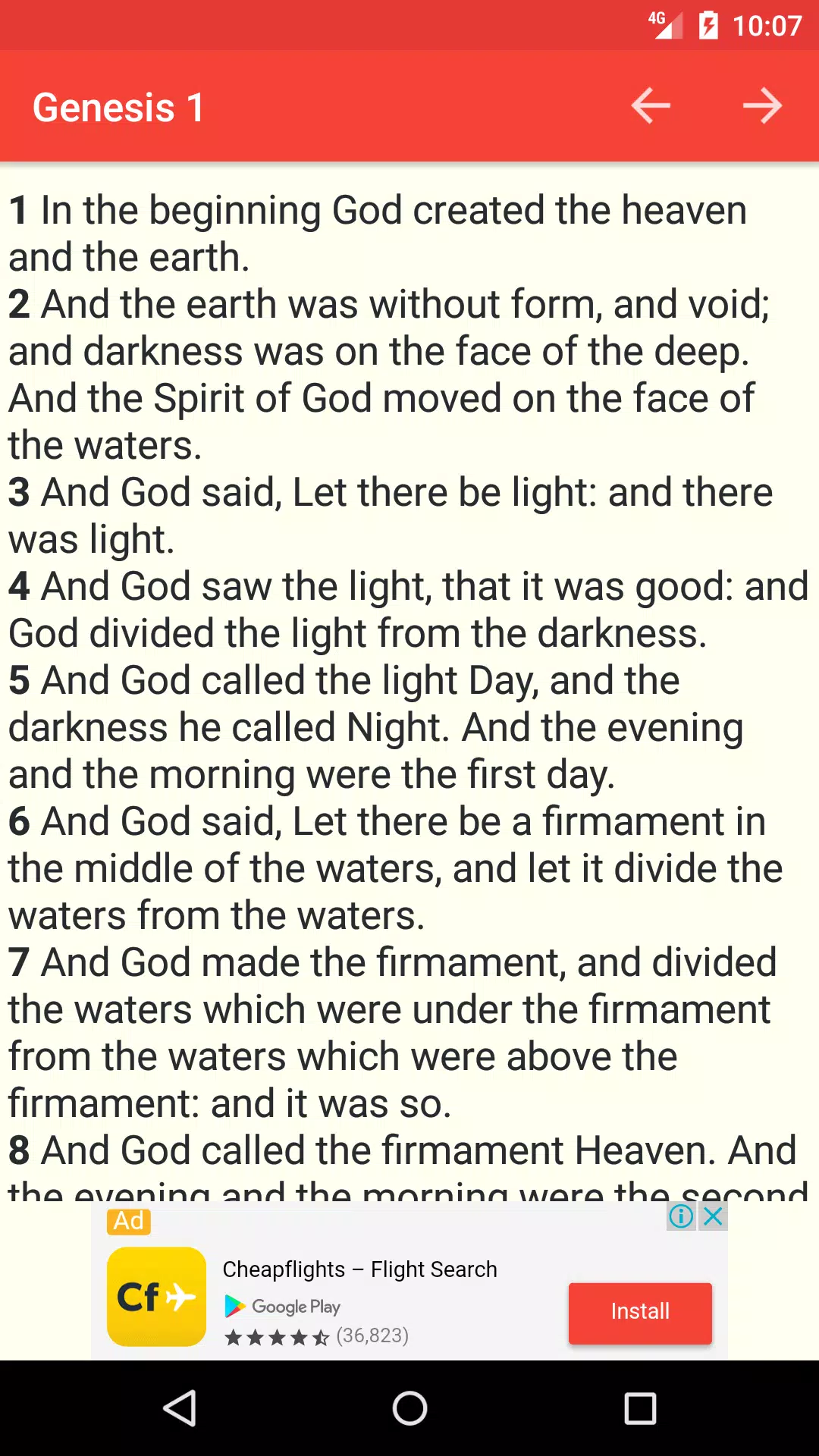 Holy Bible स्क्रीनशॉट 4