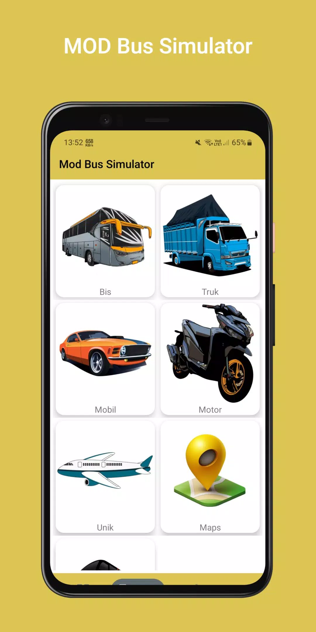 MOD Bus Simulator Indonesia Screenshot 1