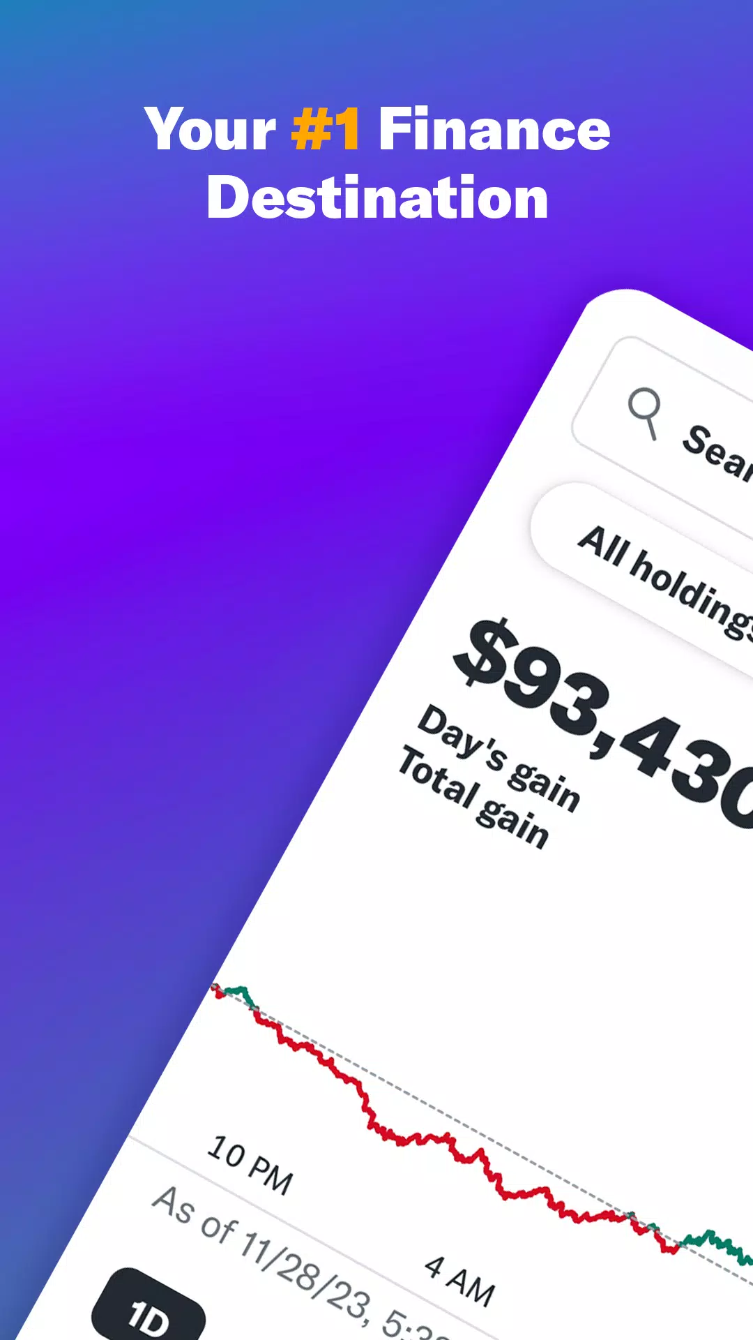 Yahoo Finance: Stock News应用截图第1张