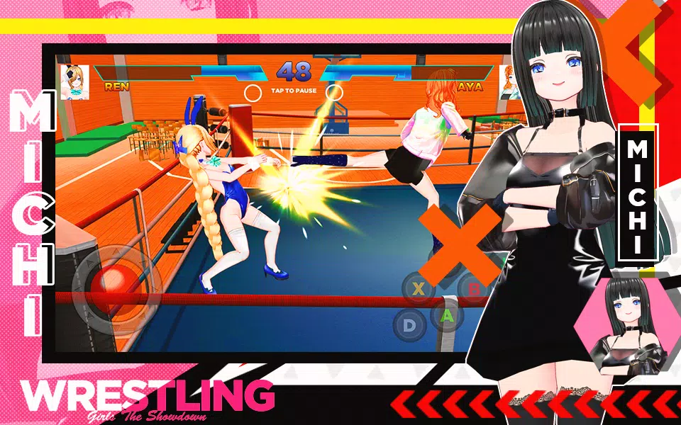 Wrestling Girls: The Showdown Captura de pantalla 2