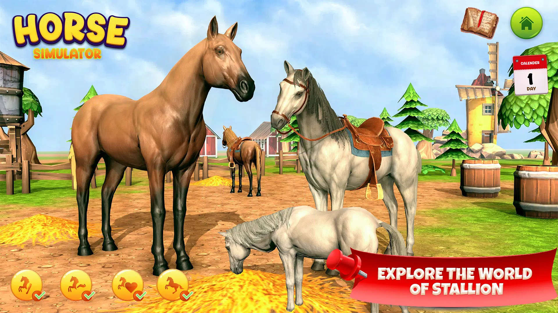 Horse Simulator Family Game 3D স্ক্রিনশট 4
