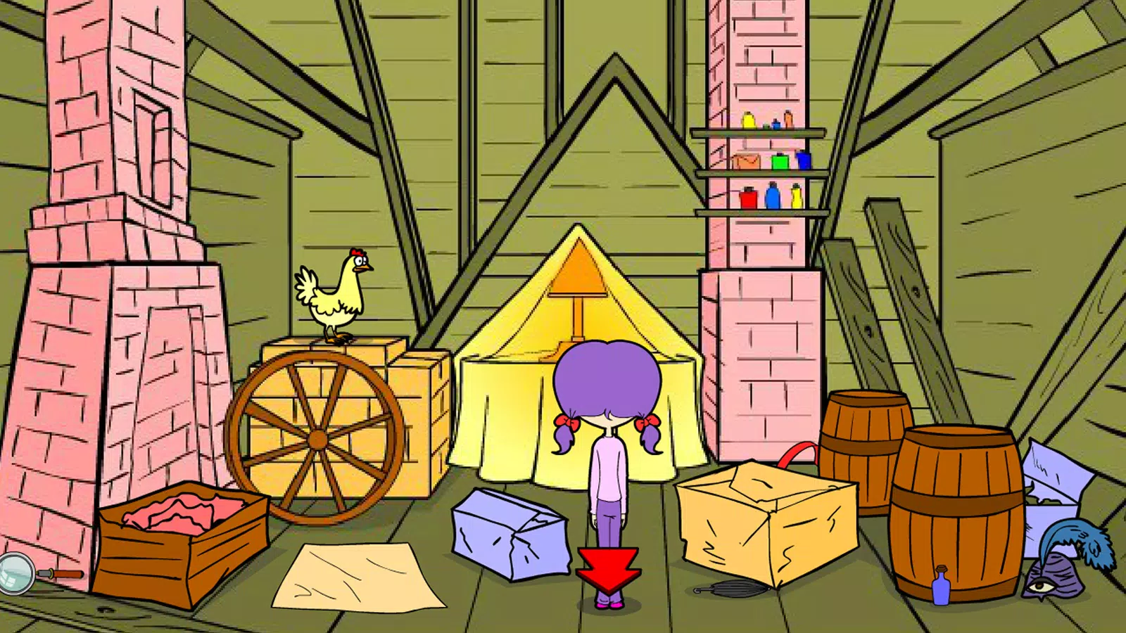 Geraldine and the Small Door Screenshot 1