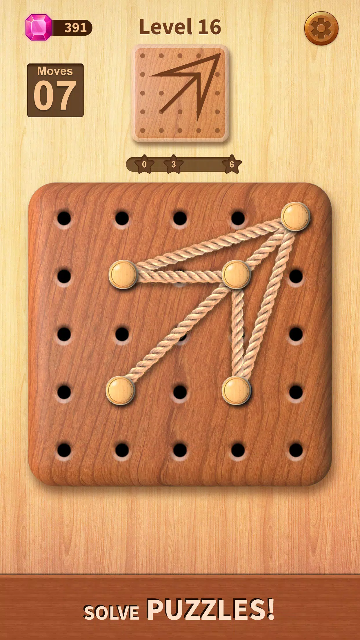 Rope Puzzle: Wooden Rope Games應用截圖第1張