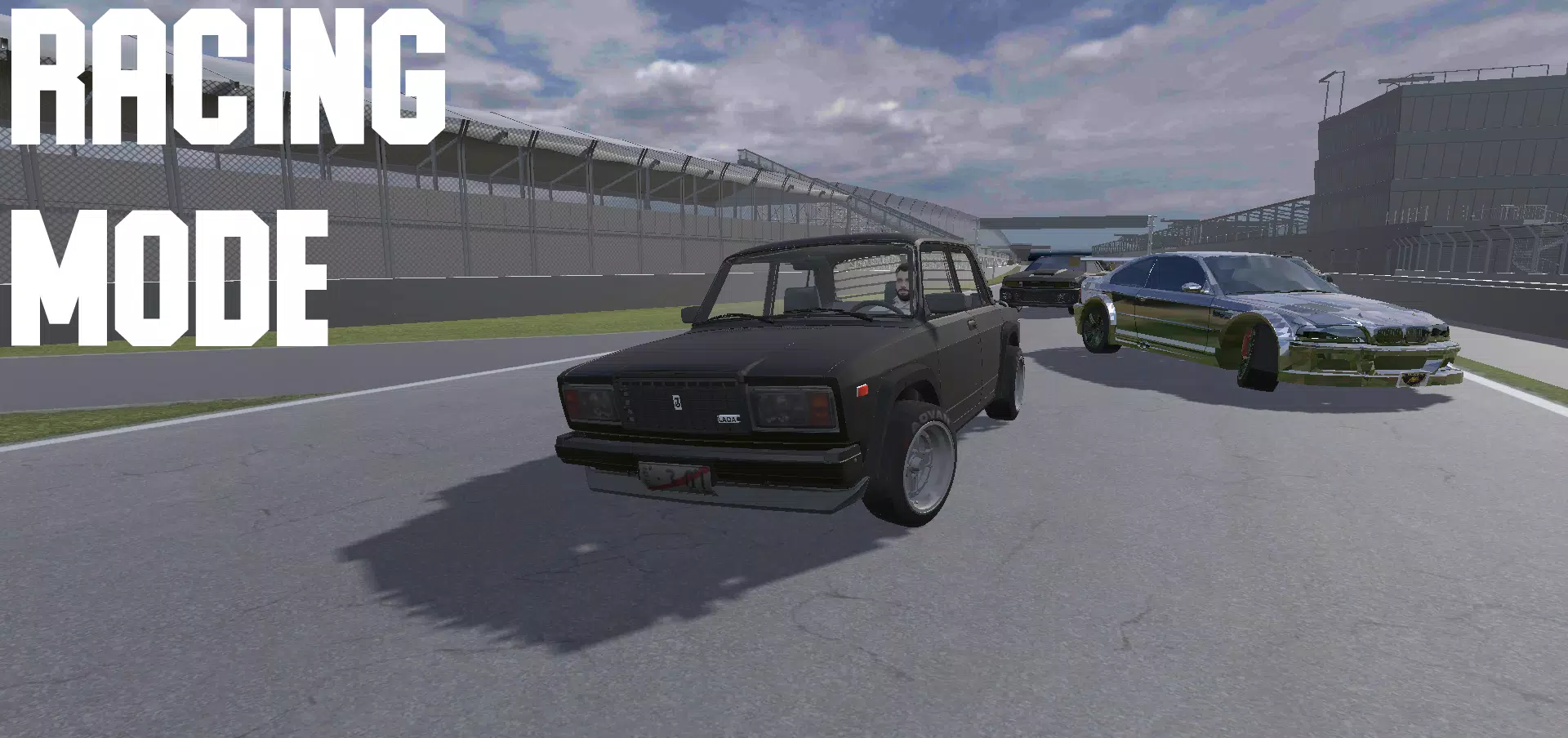 Schermata Sensitive Car Racing 3